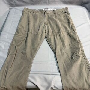 Wrangler Pants Workwear Outdoor Mens 38x30 Green All Terrain Gear Pre-owned